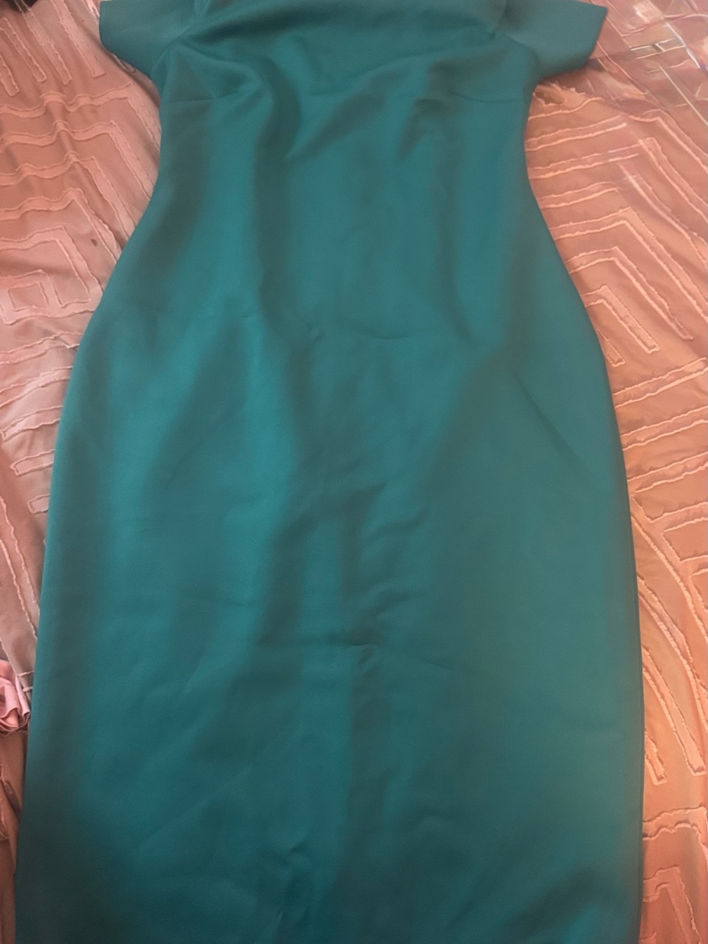 Calvin Klein Teal Midi Sheath Dress